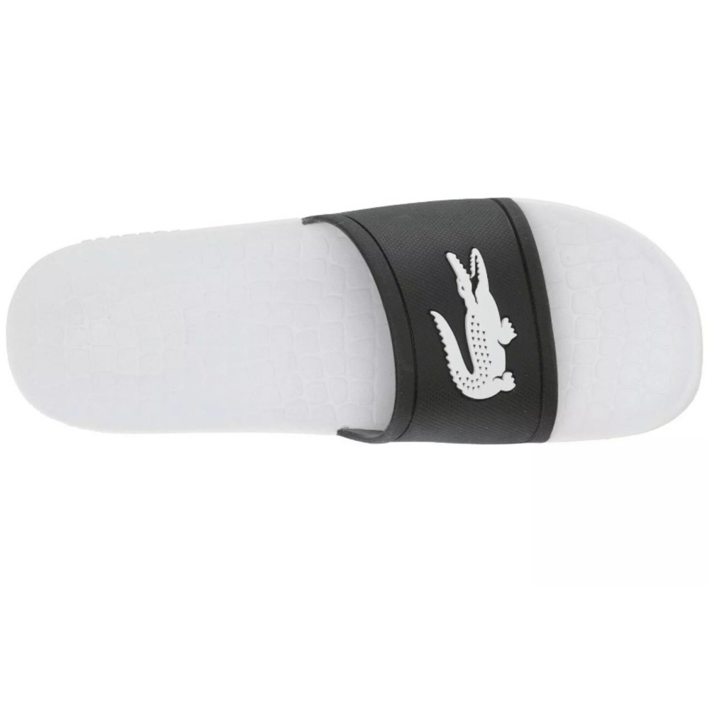 LACOSTE MEN'S SLIP-ON SLIDE SANDALS